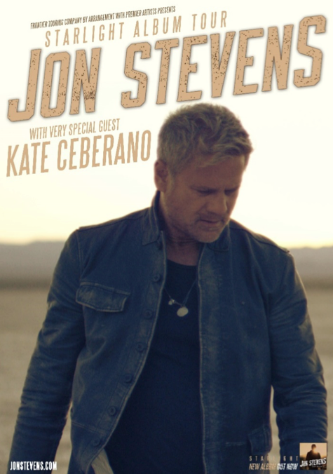 Starlight the album Australian Jon Stevens Tour Announcement