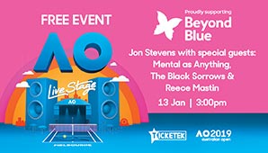 AO Live Stage Beyond Blue FREE Concert